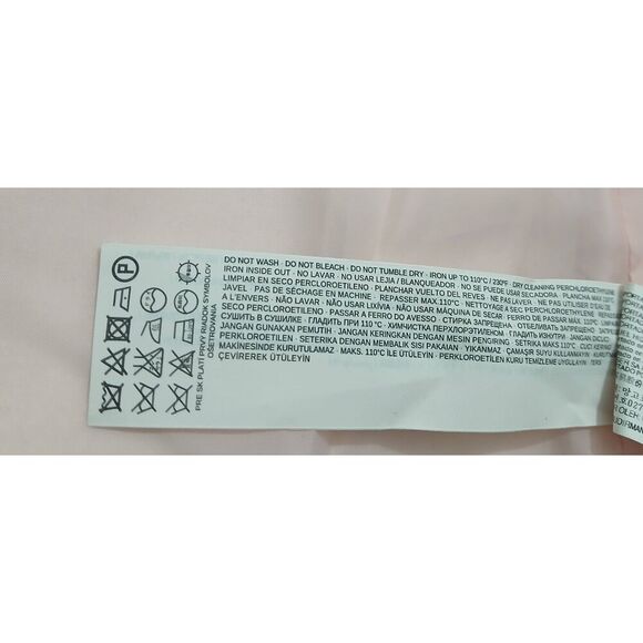 Mng Womens small long boiled wool light pink coat winter jacket - Picture 9 of 9